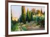 To the Villa-Christine Debrosky-Framed Art Print