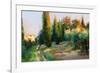 To the Villa-Christine Debrosky-Framed Art Print