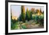 To the Villa-Christine Debrosky-Framed Art Print