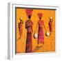 To the Village-Michel Rauscher-Framed Art Print