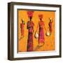 To the Village-Michel Rauscher-Framed Art Print