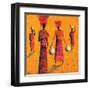 To the Village-Michel Rauscher-Framed Art Print