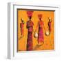 To the Village-Michel Rauscher-Framed Art Print