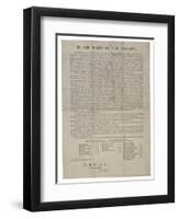 To the Women of New England (Circular Letter), C.1862-1865-null-Framed Premium Giclee Print