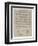 To the Women of New England (Circular Letter), C.1862-1865-null-Framed Premium Giclee Print