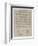 To the Women of New England (Circular Letter), C.1862-1865-null-Framed Giclee Print