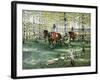 To the Work, 1921-Nikolai Petrovich Bogdanov-Belsky-Framed Giclee Print