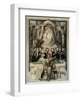 To Turn My Wish and Will E'En Now Prevailed, Love That Moves Sun and Other Stars, Paradiso-Dante Alighieri-Framed Giclee Print