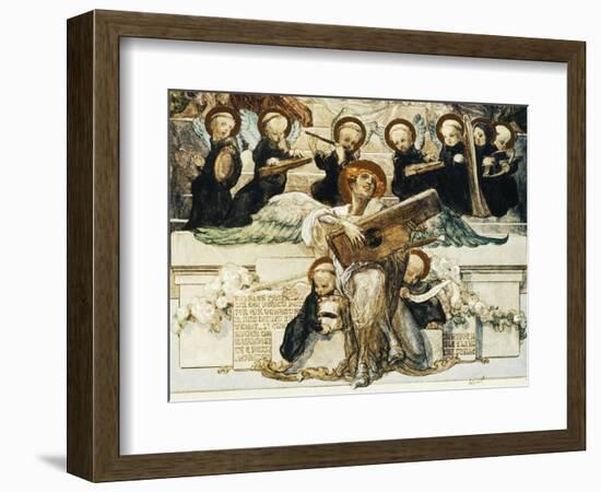 To Turn My Wish and Will E'En Now Prevailed, Love That Moves Sun and Other Stars, Paradiso-Dante Alighieri-Framed Giclee Print