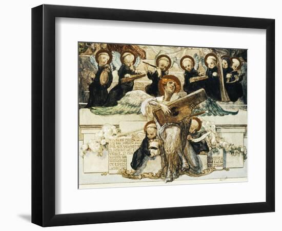 To Turn My Wish and Will E'En Now Prevailed, Love That Moves Sun and Other Stars, Paradiso-Dante Alighieri-Framed Giclee Print