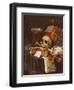 To Vanity, a Vanitas-Evert Collier-Framed Premium Giclee Print