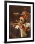 To Vanity, a Vanitas-Evert Collier-Framed Giclee Print