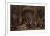 To Visit the Imprisoned, C. 1640-Cornelis De Wael-Framed Giclee Print