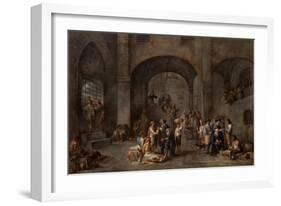 To Visit the Imprisoned, C. 1640-Cornelis De Wael-Framed Giclee Print