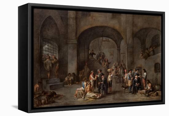 To Visit the Imprisoned, C. 1640-Cornelis De Wael-Framed Stretched Canvas