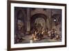 To Visit the Imprisoned, Cycle from the Seven Works of Mercy, after 1625-Cornelis De Wael-Framed Giclee Print