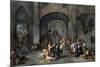 To Visit the Imprisoned-Cornelis De Wael-Mounted Giclee Print