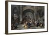 To Visit the Imprisoned-Cornelis De Wael-Framed Giclee Print