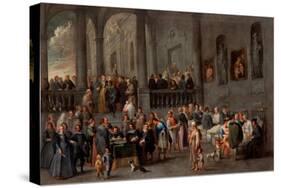 To Visit the Sick, C. 1640-Cornelis De Wael-Stretched Canvas