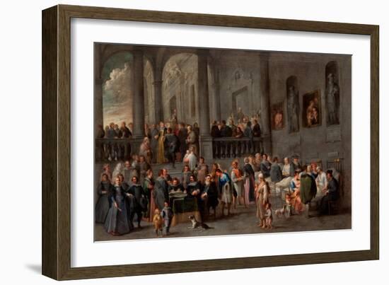 To Visit the Sick, C. 1640-Cornelis De Wael-Framed Giclee Print