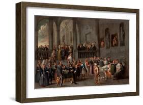 To Visit the Sick, C. 1640-Cornelis De Wael-Framed Giclee Print