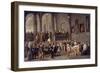 To Visit the Sick, Cycle from the Seven Works of Mercy, after 1625-Cornelis De Wael-Framed Giclee Print