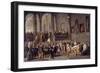 To Visit the Sick, Cycle from the Seven Works of Mercy, after 1625-Cornelis De Wael-Framed Giclee Print