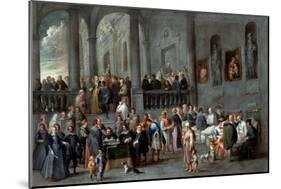 To Visit the Sick-Cornelis De Wael-Mounted Giclee Print