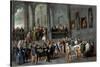 To Visit the Sick-Cornelis De Wael-Stretched Canvas