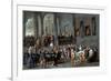 To Visit the Sick-Cornelis De Wael-Framed Giclee Print