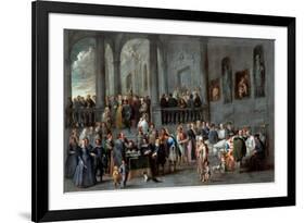 To Visit the Sick-Cornelis De Wael-Framed Giclee Print