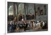 To Visit the Sick-Cornelis De Wael-Framed Giclee Print