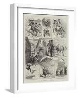 To Ximena on a Donkey-Godefroy Durand-Framed Giclee Print