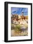 Toadstool Paria Rimrocks with Yucca Plant, Grand Staircase-Escalante Nat'l Monument, Utah, USA-Neale Clark-Framed Photographic Print