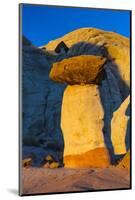 Toadstool Shaped Hoodoo at Sunset-Juan Carlos Munoz-Mounted Photographic Print