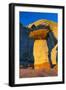 Toadstool Shaped Hoodoo at Sunset-Juan Carlos Munoz-Framed Photographic Print