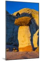 Toadstool Shaped Hoodoo at Sunset-Juan Carlos Munoz-Mounted Photographic Print