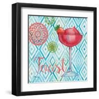 Toast Cocktails IV-Paul Brent-Framed Art Print