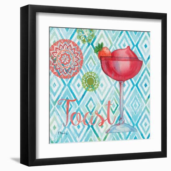 Toast Cocktails IV-Paul Brent-Framed Art Print