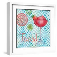 Toast Cocktails IV-Paul Brent-Framed Art Print