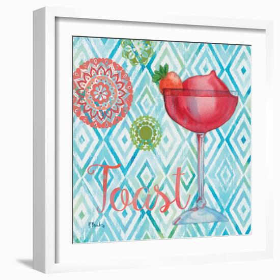 Toast Cocktails IV-Paul Brent-Framed Art Print