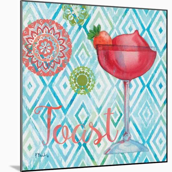 Toast Cocktails IV-Paul Brent-Mounted Art Print