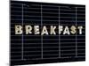 Toast Letters Spelling the Word Breakfast on a Rack-Neil Setchfield-Mounted Photographic Print