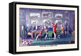 Toast to Fox Hunting-Henry Thomas Alken-Framed Stretched Canvas