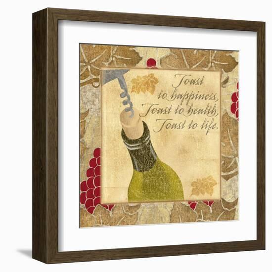 Toast to Happiness-Artique Studio-Framed Art Print