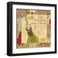 Toast to Happiness-Artique Studio-Framed Art Print