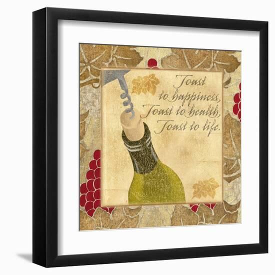 Toast to Happiness-Artique Studio-Framed Art Print