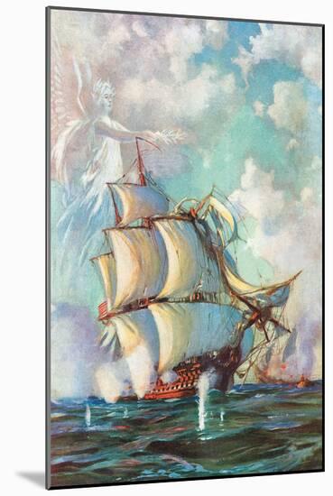 Toast to the Navy-null-Mounted Art Print