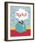 Toast-Helene Druvert-Framed Art Print