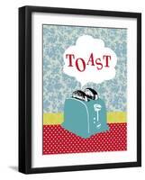 Toast-Helene Druvert-Framed Art Print